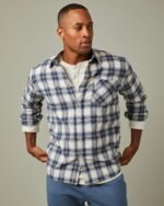 Brushed Cotton Plaid Shirt